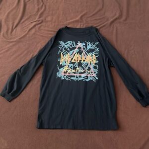 Chaser Def Leppard Long Sleeve Concert Tee